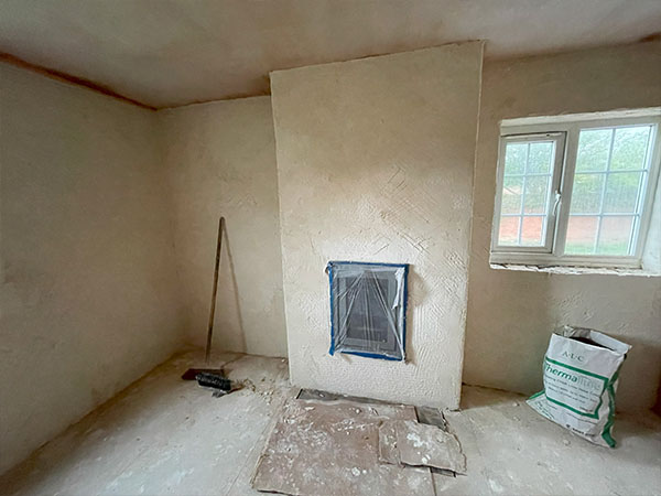 Lime plastering and rendering Buckinghamshire UK