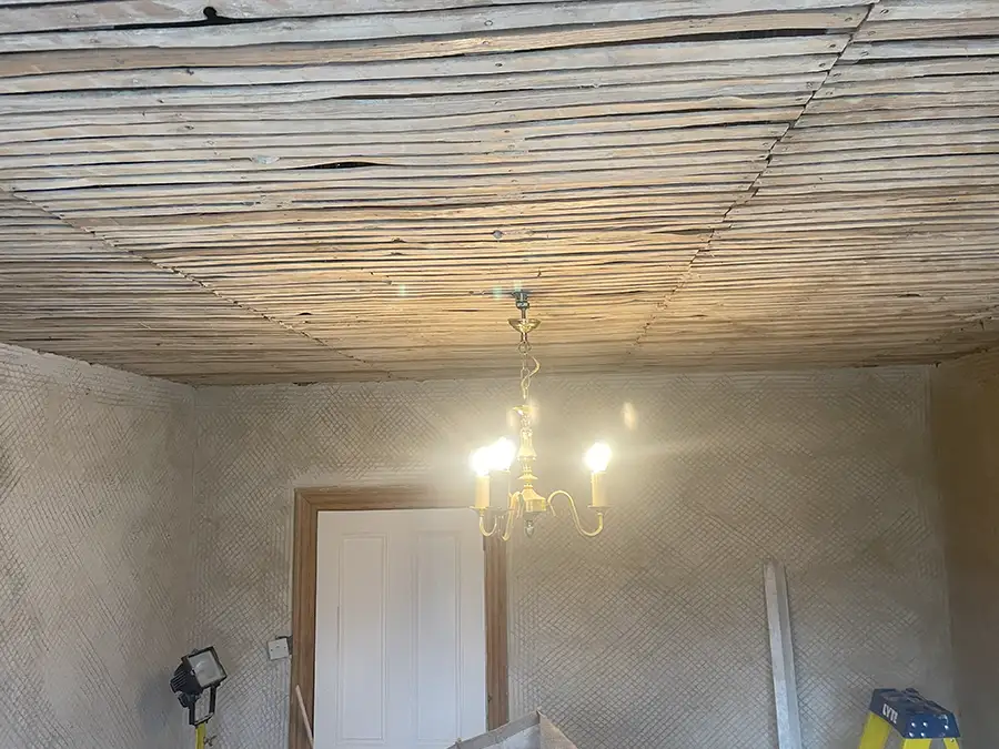 Lathe and lime plaster restoration Buckingham Lathe and lime plaster restoration Buckingham