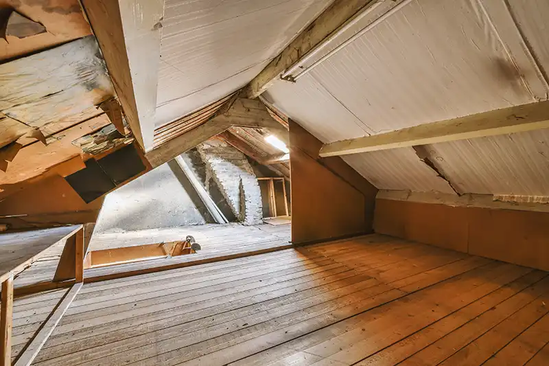 interior view of a loft conversion in progres interior view of a loft conversion in progres
